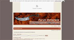Desktop Screenshot of forum.korzenie.gimnazjum.com.pl