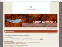 Tablet Screenshot of forum.korzenie.gimnazjum.com.pl