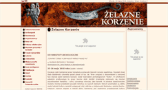 Desktop Screenshot of korzenie.gimnazjum.com.pl
