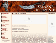 Tablet Screenshot of korzenie.gimnazjum.com.pl
